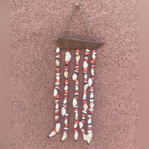 Handmade Beaded Hanging Home Decor Driftwood & Seashells